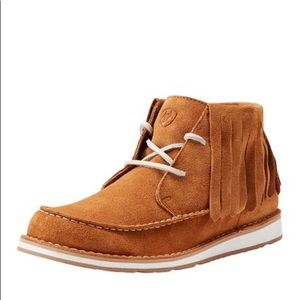 Moccasin crêpe soul shoes